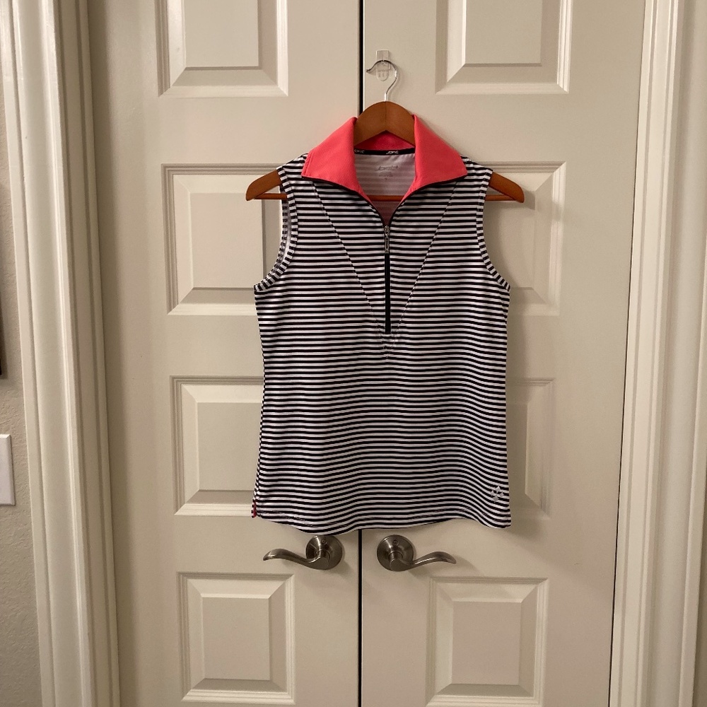 JOFIT SLEEVELESS GOLF TOP. SIZEMED